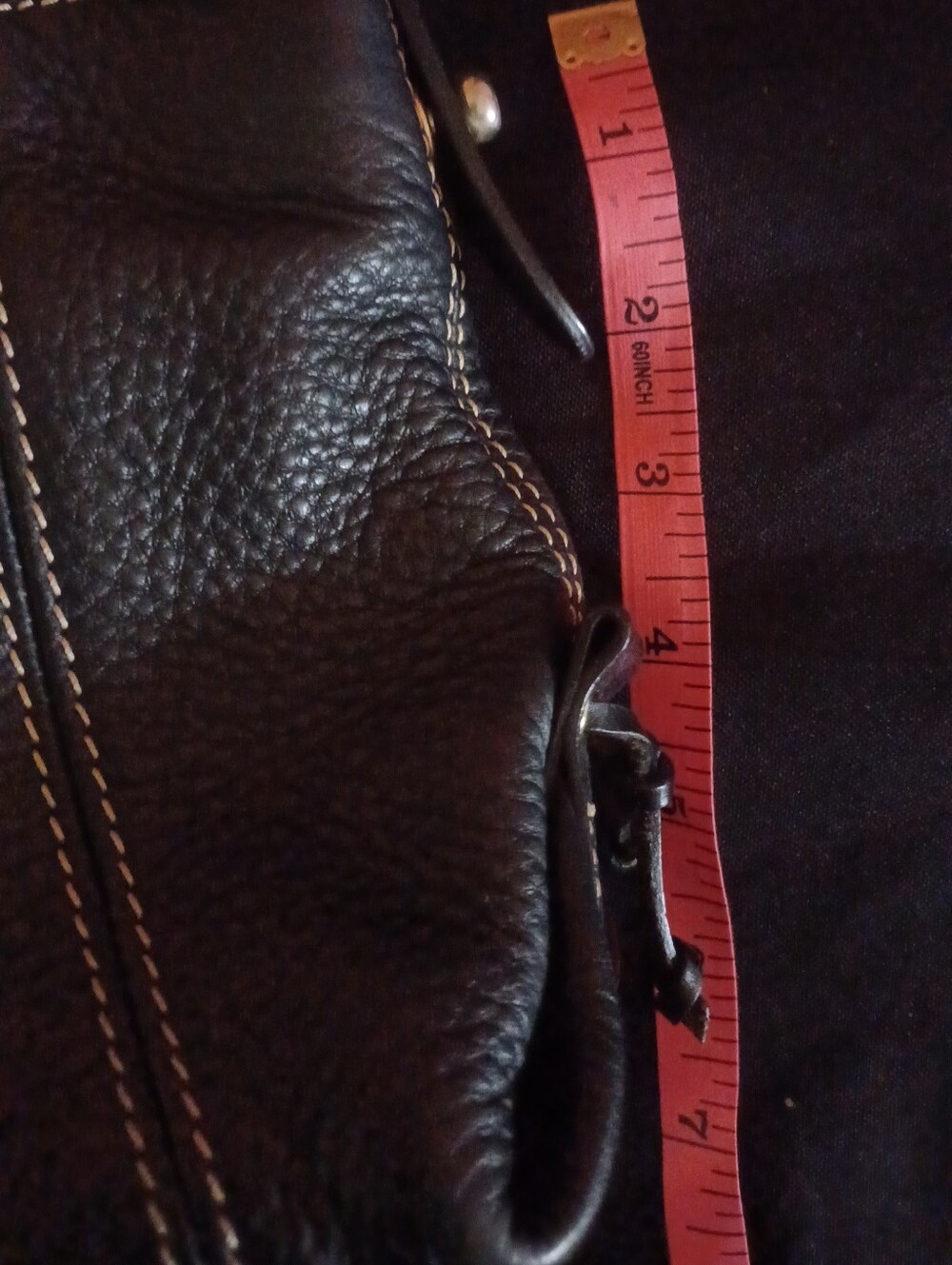 Dooney & Bourke Black Leather Shoulder Bag - Picture 8 of 8